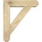 Ekena Millwork Traditional Craftsman Rough Sawn Bracket w/ Offset Brace, Douglas Fir, 6"W x 22"D x 26"H BKT0604X22X26TRA04RDF - alternate 3